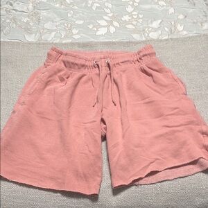 Men's Pink Athletic Shorts